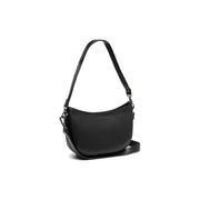 Valentano Full-Grain Leather Shoulder Bag 女士 in Tan 100% Full-Grain Leather - Full Exterior Front Profile View | Buy Online