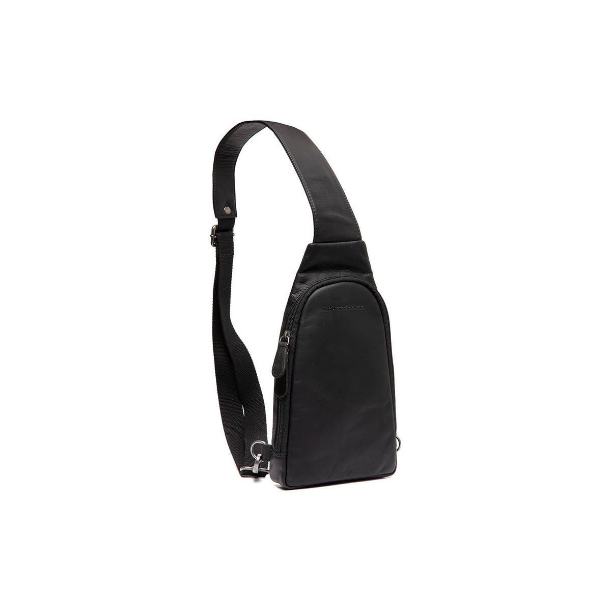 Leather Sling Bag Bowey 女士 in Classic 100% Full-Grain Leather - Full Exterior Front Profile View | Buy Online