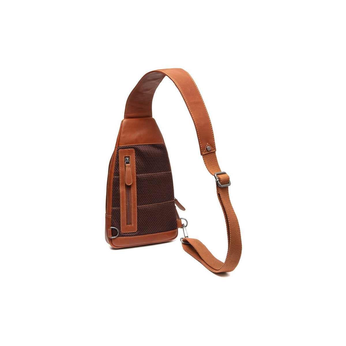 Cognac Leather Sling Bag Bowey 女士, detail view 6