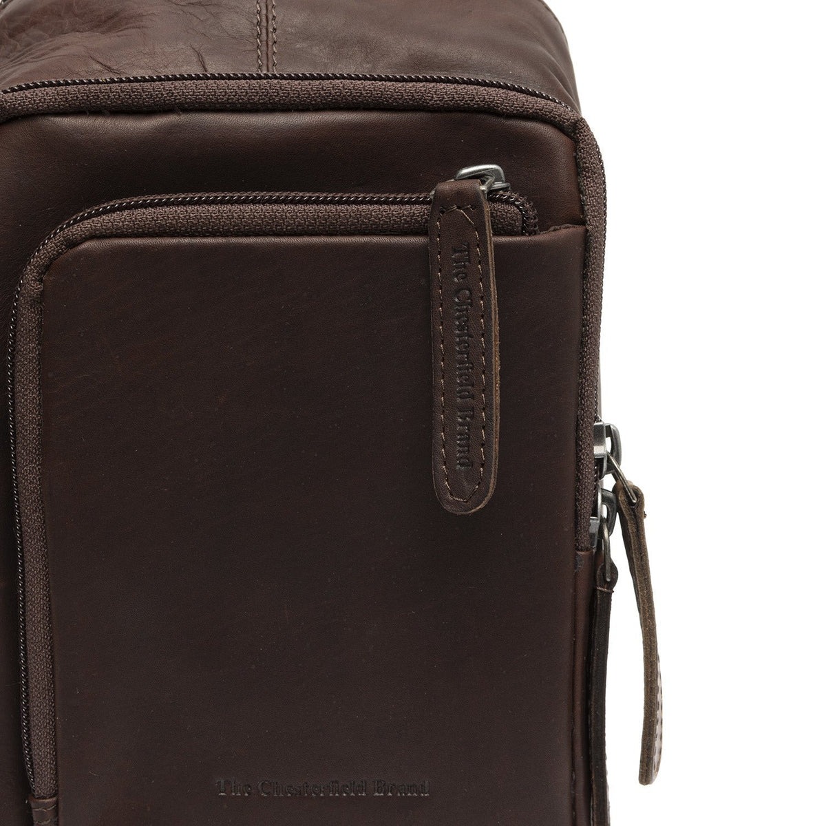 Brown Leather Sling Bag Riga 女士, detail view 1