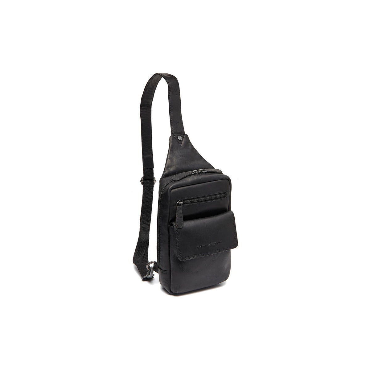 Leather Sling Bag Turelle 女士 in Classic 100% Full-Grain Leather - Full Exterior Front Profile View | Buy Online