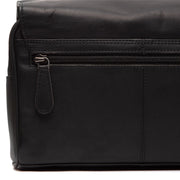 Authentic 100% Full-Grain Leather Grain Texture &amp; Heavy-Duty Seam Stitching Detail
