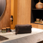 Stefan Full-Grain Leather Toiletry Bag 女士 – alternate product view 2