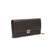 Bora Full-Grain Leather Waiter Wallet 女士 in Classic 100% Full-Grain Leather - Full Exterior Front Profile View | Buy Online