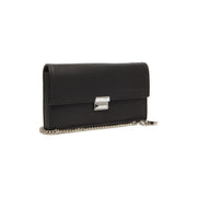 Elba Full-Grain Leather Waiter Wallet 女士 in Classic 100% Full-Grain Leather - Full Exterior Front Profile View | Buy Online