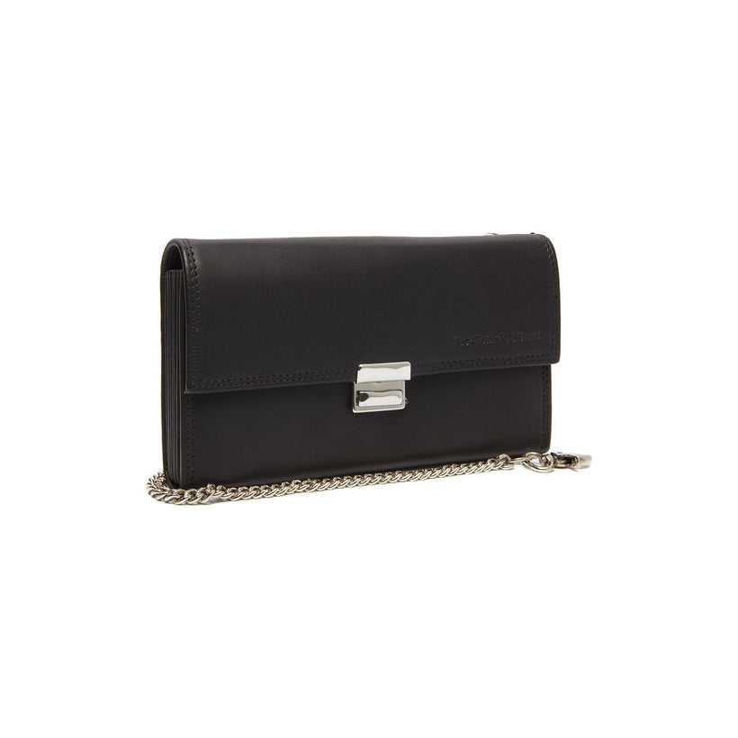 Elba Full-Grain Leather Waiter Wallet in Classic 100% Full-Grain Leather - Full Exterior Front Profile View | Buy Online