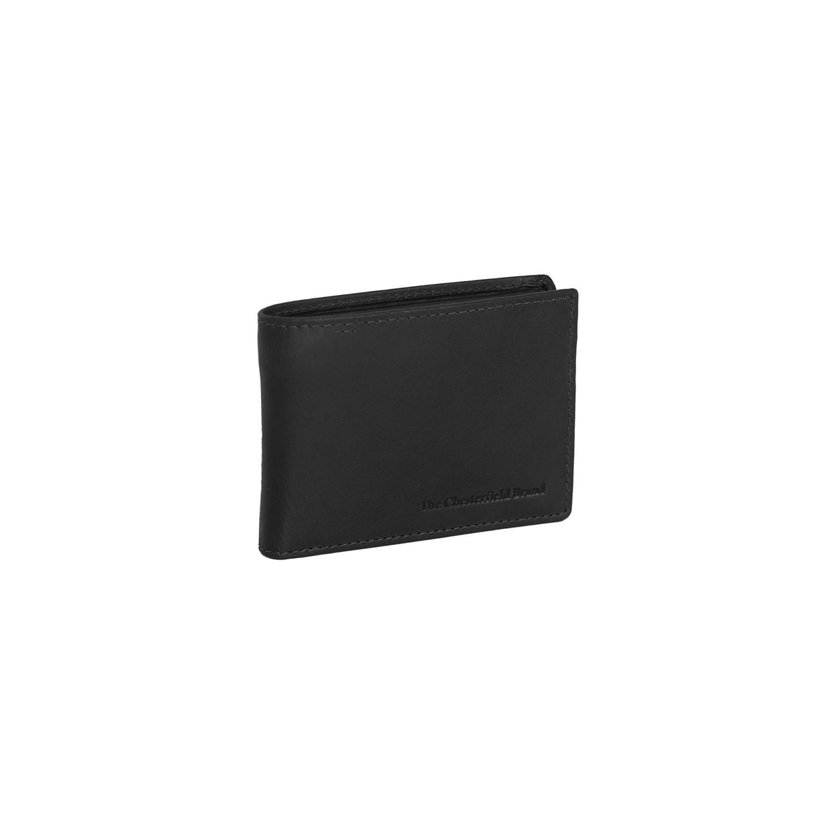 Enzo Full-Grain Leather Wallet 男士 in Classic 100% Full-Grain Leather - Full Exterior Front Profile View | Buy Online