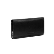 Hampton Full-Grain Leather Wallet 女士 in Classic 100% Full-Grain Leather - Full Exterior Front Profile View | Buy Online