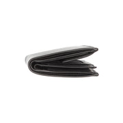 Hanson Full-Grain Leather Wallet 男士 - Structured Side Profile Showing Gusset Depth &amp; Expansion Capacity