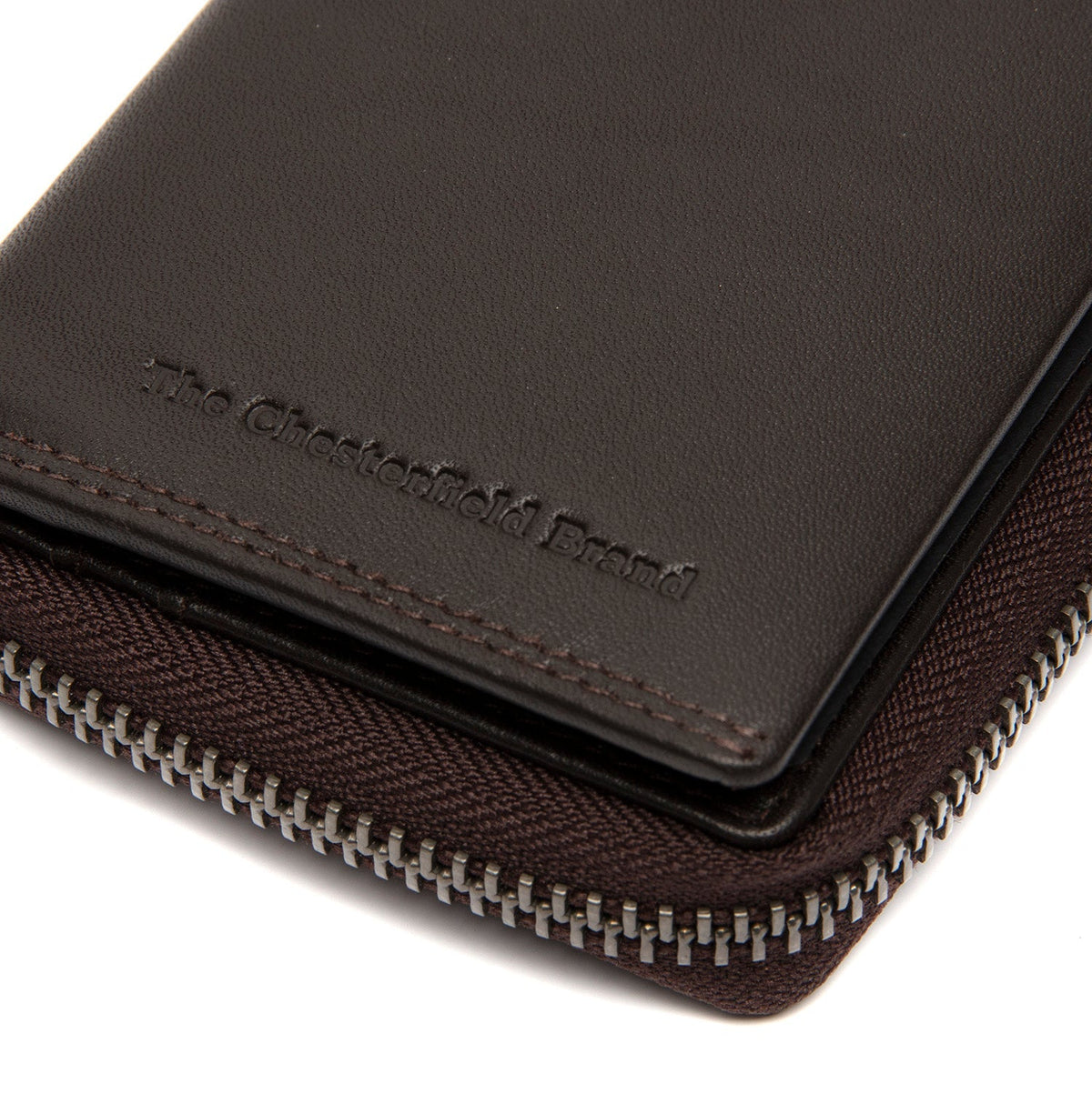 Brown Leather Wallet Lenwick, detail view 1
