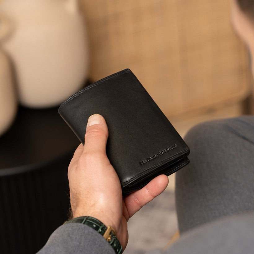 Leroy Full-Grain Leather Wallet 男士