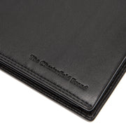 Solid Antique Brass Hardware &amp; Heavy-Duty Dual Zipper Detail on Lynnwood Full-Grain Leather Wallet 男士
