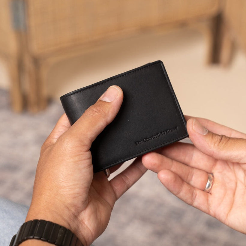 Marvin Full-Grain Leather Wallet 男士