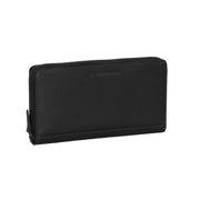 Nova Full-Grain Leather Wallet 女士 in Classic 100% Full-Grain Leather - Full Exterior Front Profile View | Buy Online