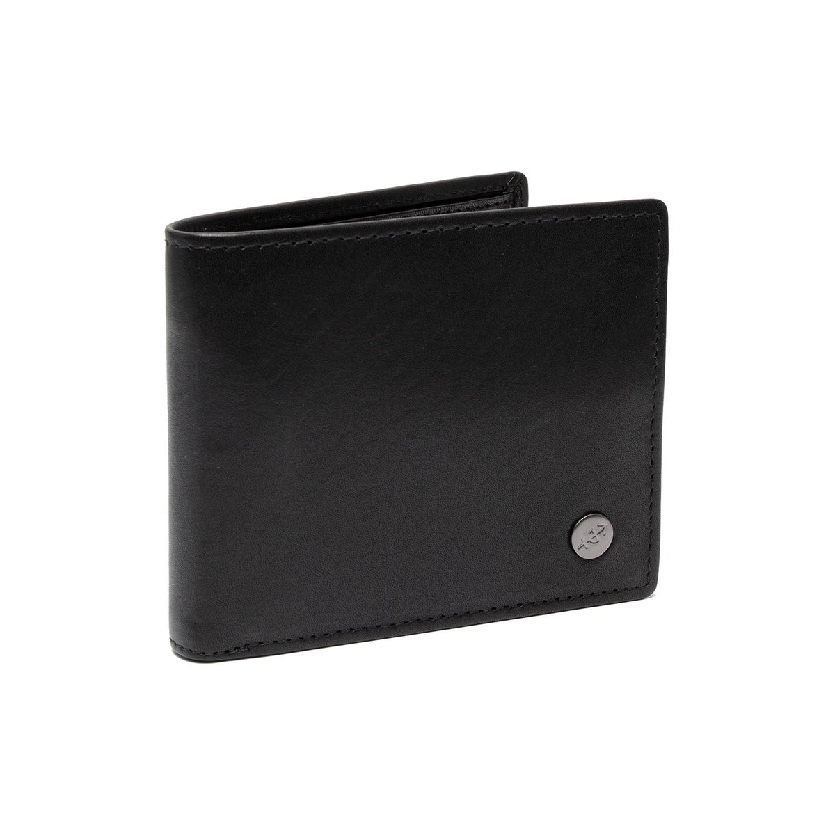 Positano Full-Grain Leather Wallet 男士 in Tan 100% Full-Grain Leather - Full Exterior Front Profile View | Buy Online