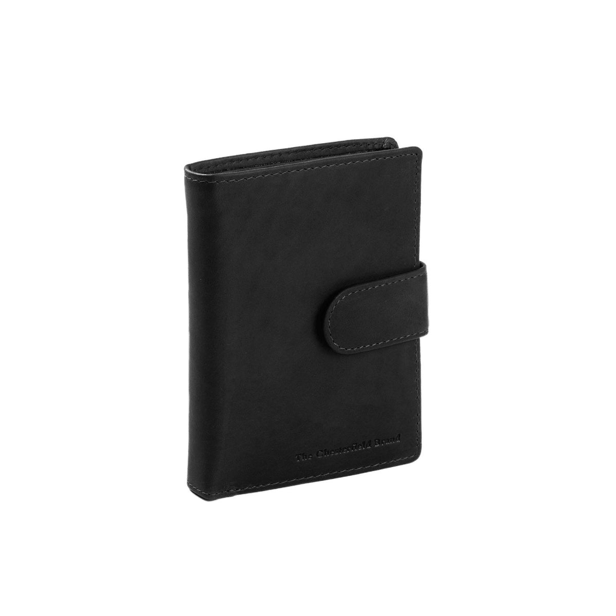 Ruby Full-Grain Leather Wallet 女士 in Classic 100% Full-Grain Leather - Full Exterior Front Profile View | Buy Online