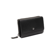 Salviano Full-Grain Leather Wallet 女士 in Classic 100% Full-Grain Leather - Full Exterior Front Profile View | Buy Online