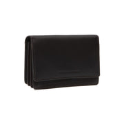 Salzburg Full-Grain Leather Wallet 女士 in Classic 100% Full-Grain Leather - Full Exterior Front Profile View | Buy Online