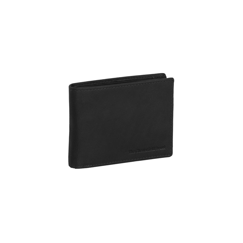 Walid Full-Grain Leather Wallet in Classic 100% Full-Grain Leather - Full Exterior Front Profile View | Buy Online