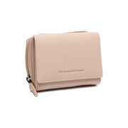 Zelan Full-Grain Leather Wallet 女士 in Classic 100% Full-Grain Leather - Full Exterior Front Profile View | Buy Online