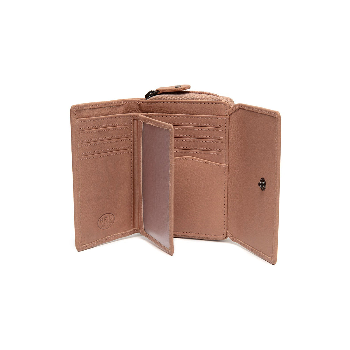 Zelan Full-Grain Leather Wallet 女士 – alternate product view 3
