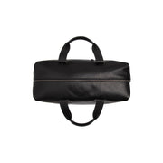 Solid Antique Brass Hardware &amp; Heavy-Duty Dual Zipper Detail on Conor Full-Grain Leather Weekender Bag 女士