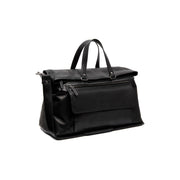 Lazio Full-Grain Leather Weekender Bag 女士 in Classic 100% Full-Grain Leather - Full Exterior Front Profile View | Buy Online