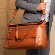 Lazio Full-Grain Leather Weekender Bag 女士 – alternate product view 2