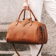 Liam Full-Grain Leather Weekender Bag 女士 – alternate product view 2