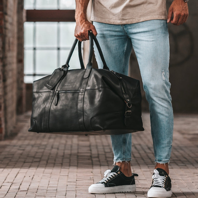 Portsmouth II Full-Grain Leather Weekender Bag 女士