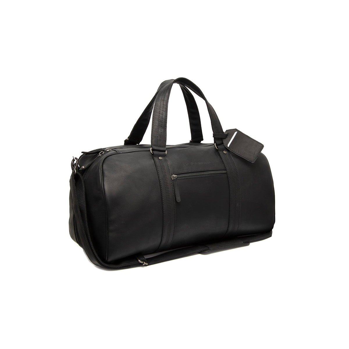 Rivaro Full-Grain Leather Weekender Bag 女士 in Classic 100% Full-Grain Leather - Full Exterior Front Profile View | Buy Online