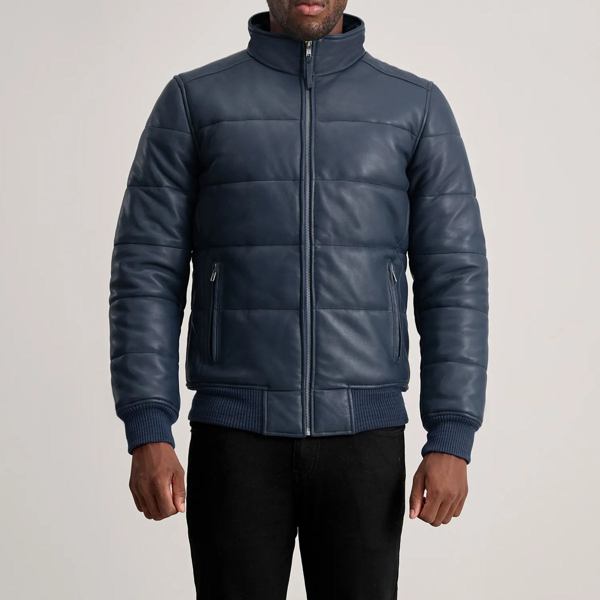 Lucas 真皮飞行员夹克 男士 – alternate product view 4