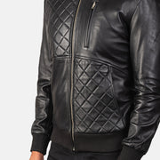 Authentic Sheepskin Leather with Semi-aniline Finish Grain Texture &amp; Heavy-Duty Seam Stitching Detail