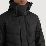 
内衬展示 Showing Quilted Viscose Lining & 内部双侧实用暗袋