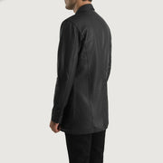Authentic Sheepskin Leather with Semi-aniline Finish Grain Texture &amp; Heavy-Duty Seam Stitching Detail