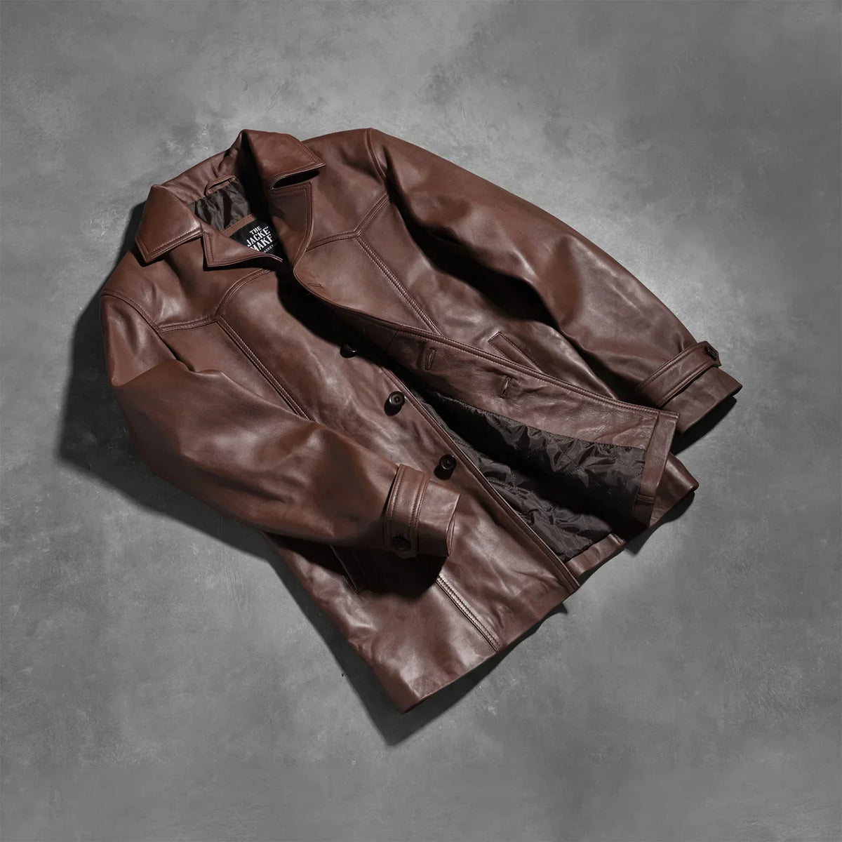 
内衬展示 Showing Viscose Lining & 内部双侧实用暗袋