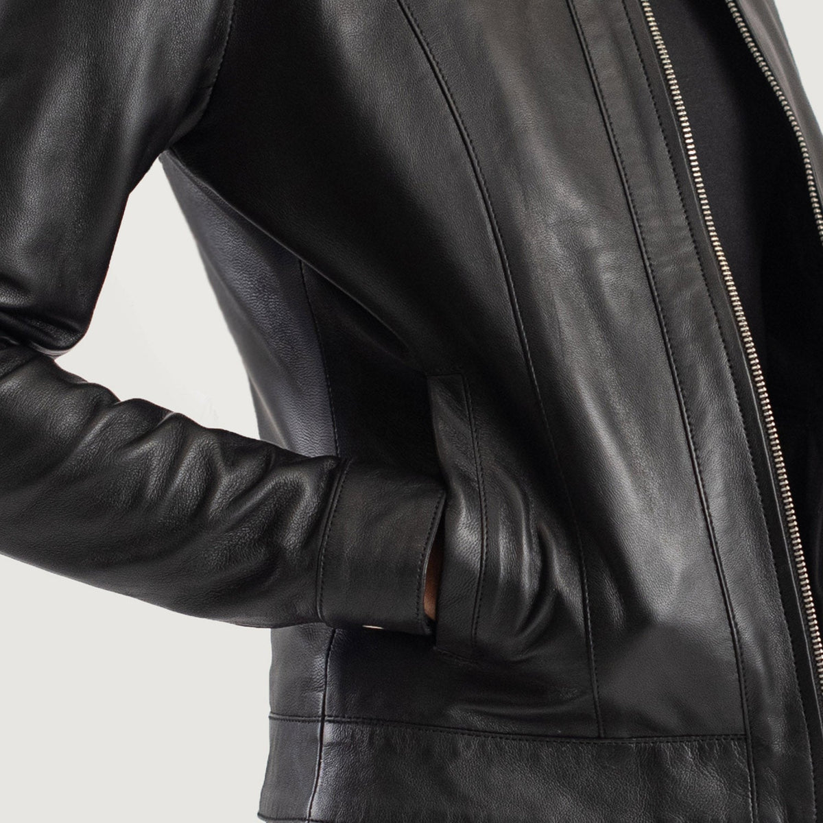 Vixen Classic Collar 真皮夹克 女士 – alternate product view 6