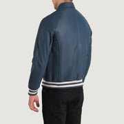 Walton Varsity 真皮夹克 男士 – alternate product view 6