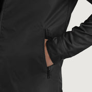 
内衬展示 Showing Quilted Viscose Lining & 内部双侧实用暗袋