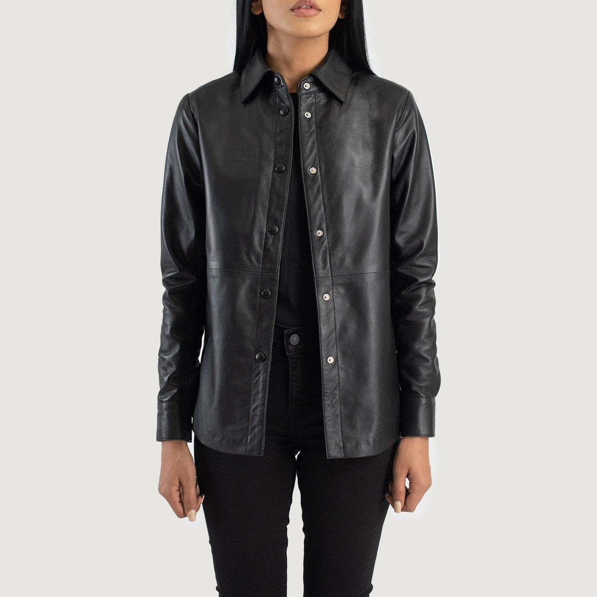 
Zenith Shirt 真皮夹克 女士 – alternate product view 1