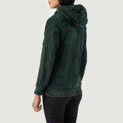 Zest Hooded Pullover 真皮夹克 女士 – alternate product view 5
